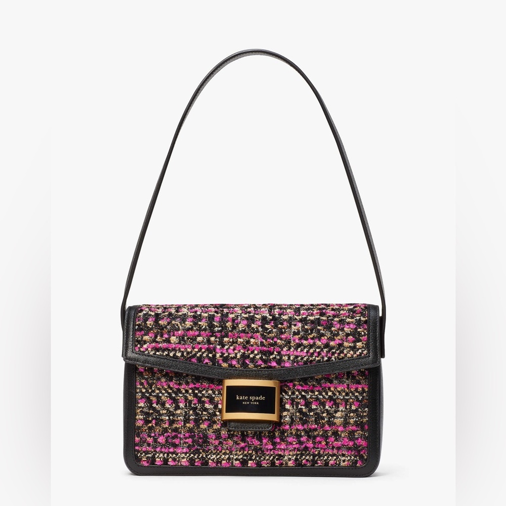 Kate Spade Katy Tweed Medium Shoulder Bag